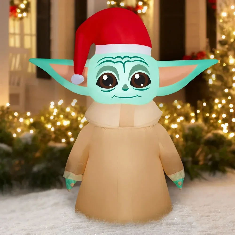 Star Wars‎ Mandalorian GROGU 5ft Light UP Christmas Inflatable Airblown